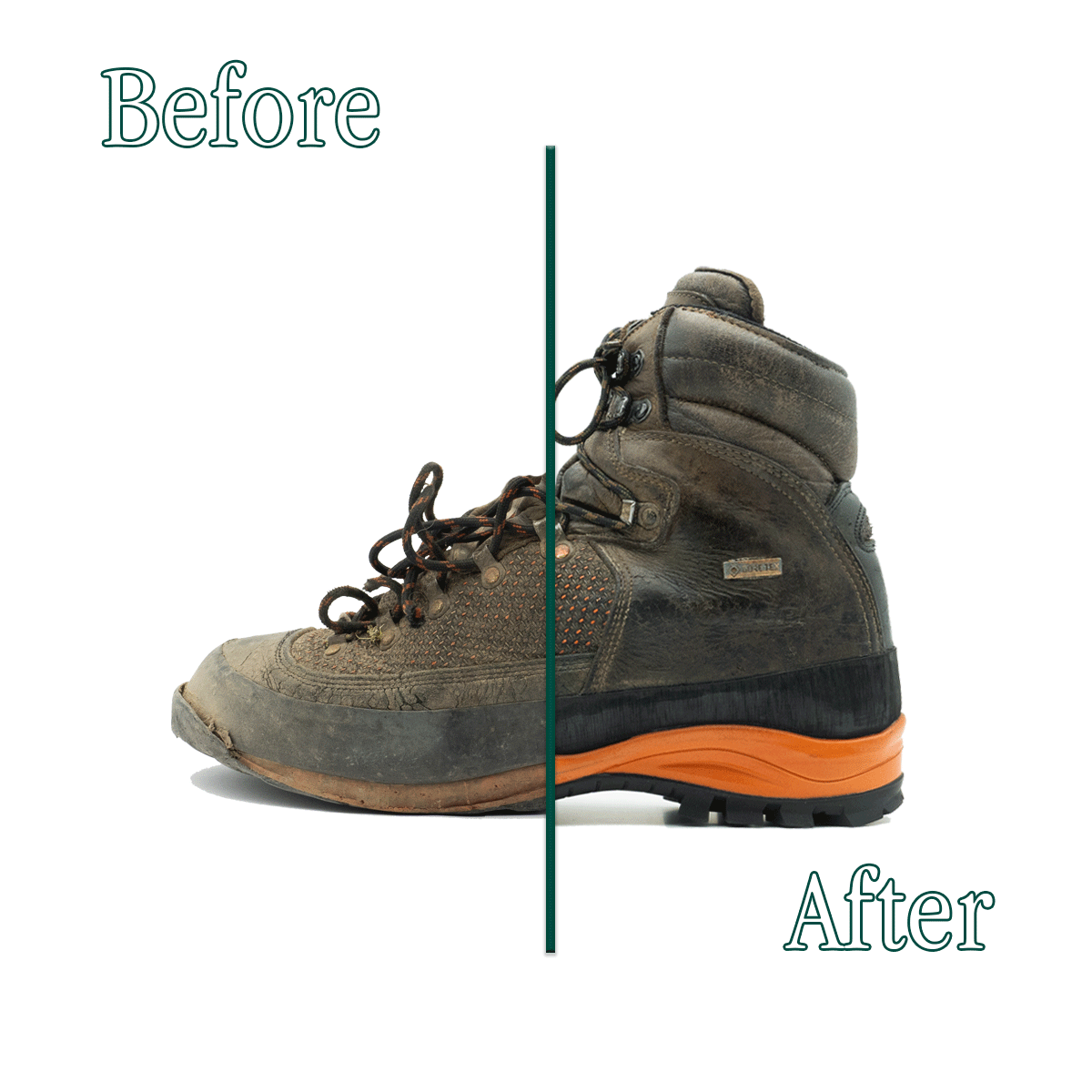 risuolatura scarpe da trekking Aku Conero