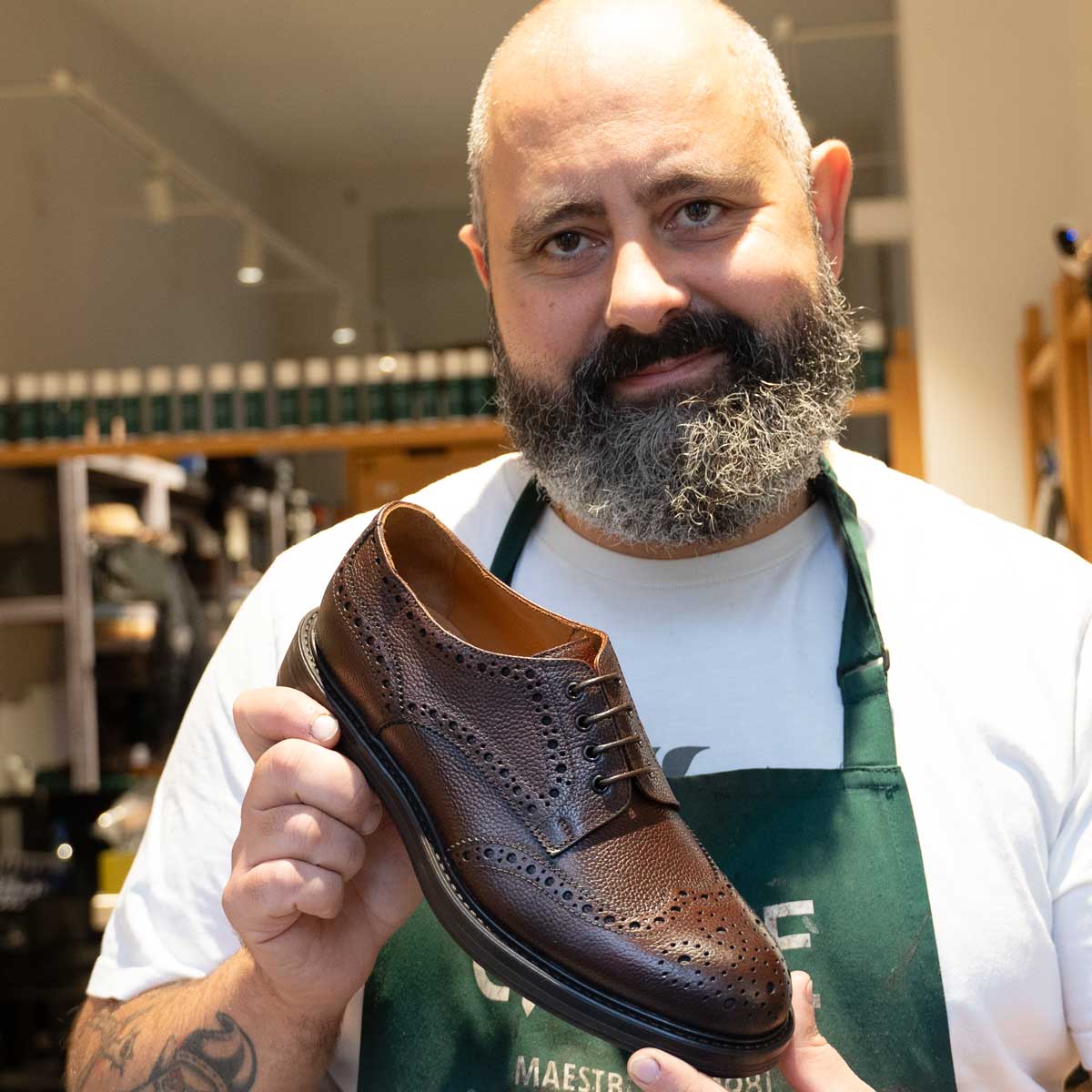 Scarpa Derby Stringata - Treviso | Maestri Ciccone
