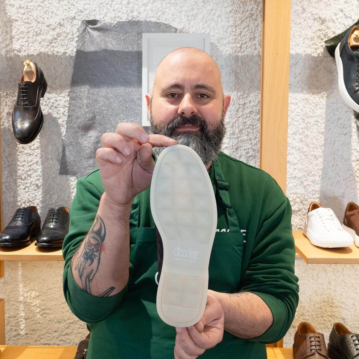Mocassino in pelle scamosciata - Bari | Maestri Ciccone