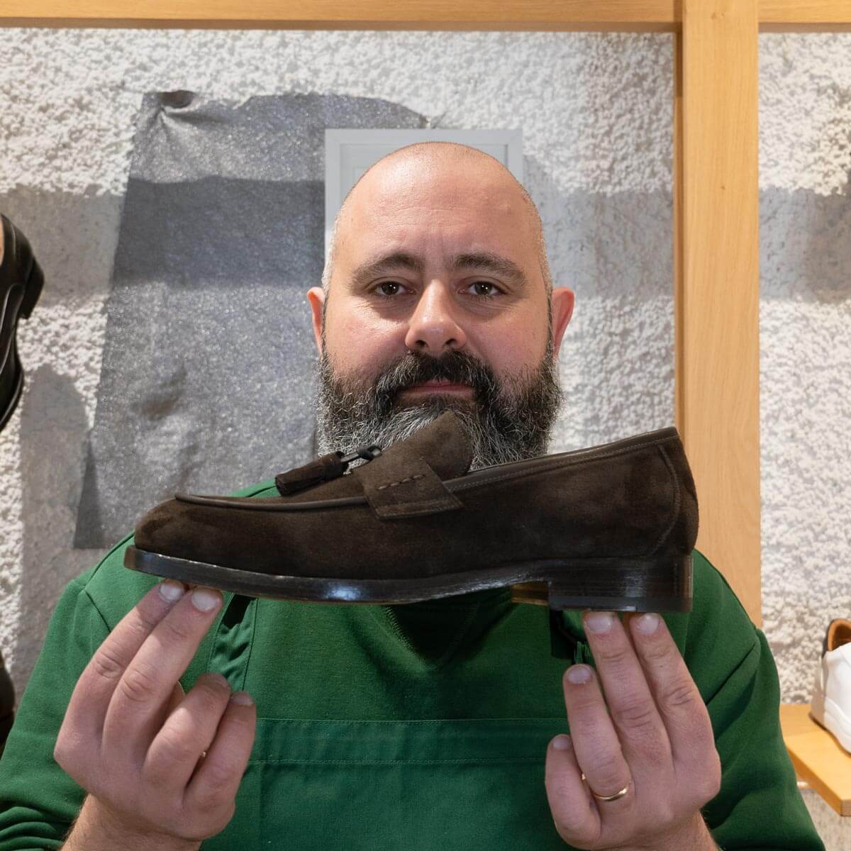 Mocassino in pelle scamosciata - Pisa | Maestri Ciccone