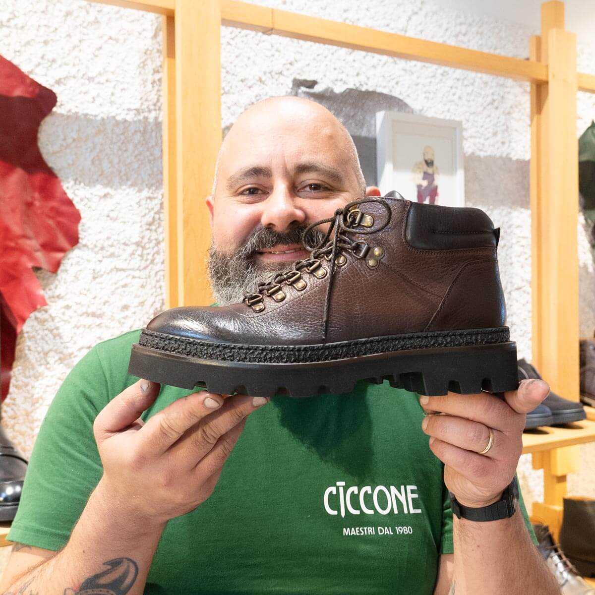 Stivaletto invernale in pelle - Courmayeur | Maestri Ciccone