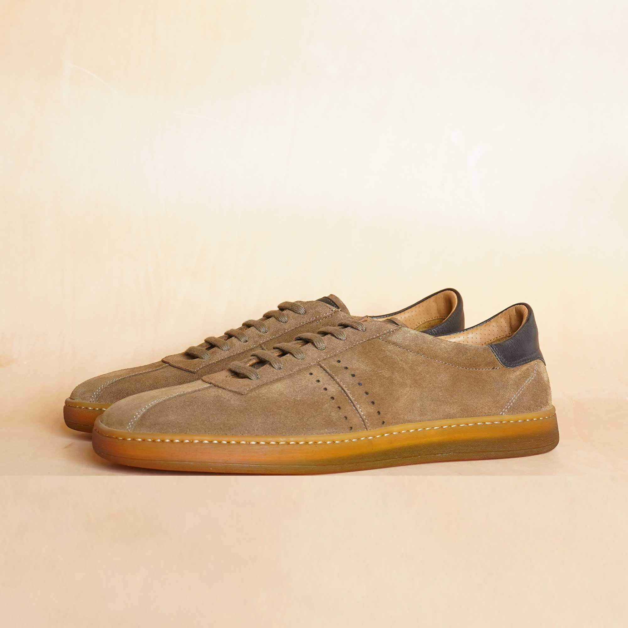 Sneakers basse in pelle da uomo - Riccione | Maestri Ciccone