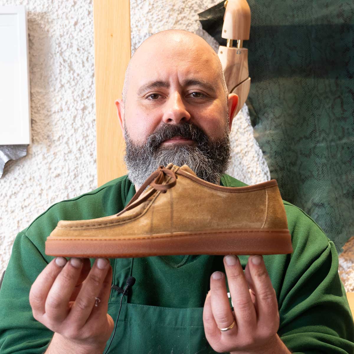 Sneakers scamosciate da uomo - Ferrara | Maestri Ciccone