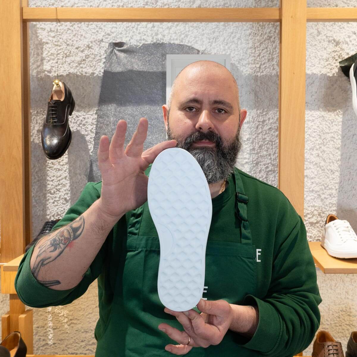 Sneakers in pelle scamosciata - Sorrento | Maestri Ciccone