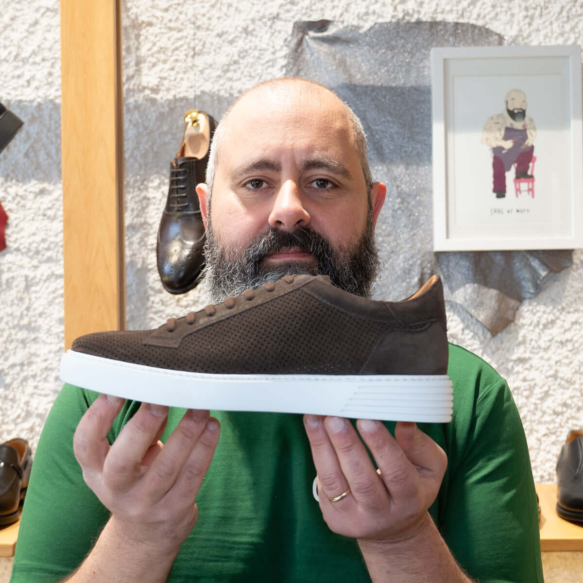 Sneakers estive in pelle - Cagliari | Maestri Ciccone