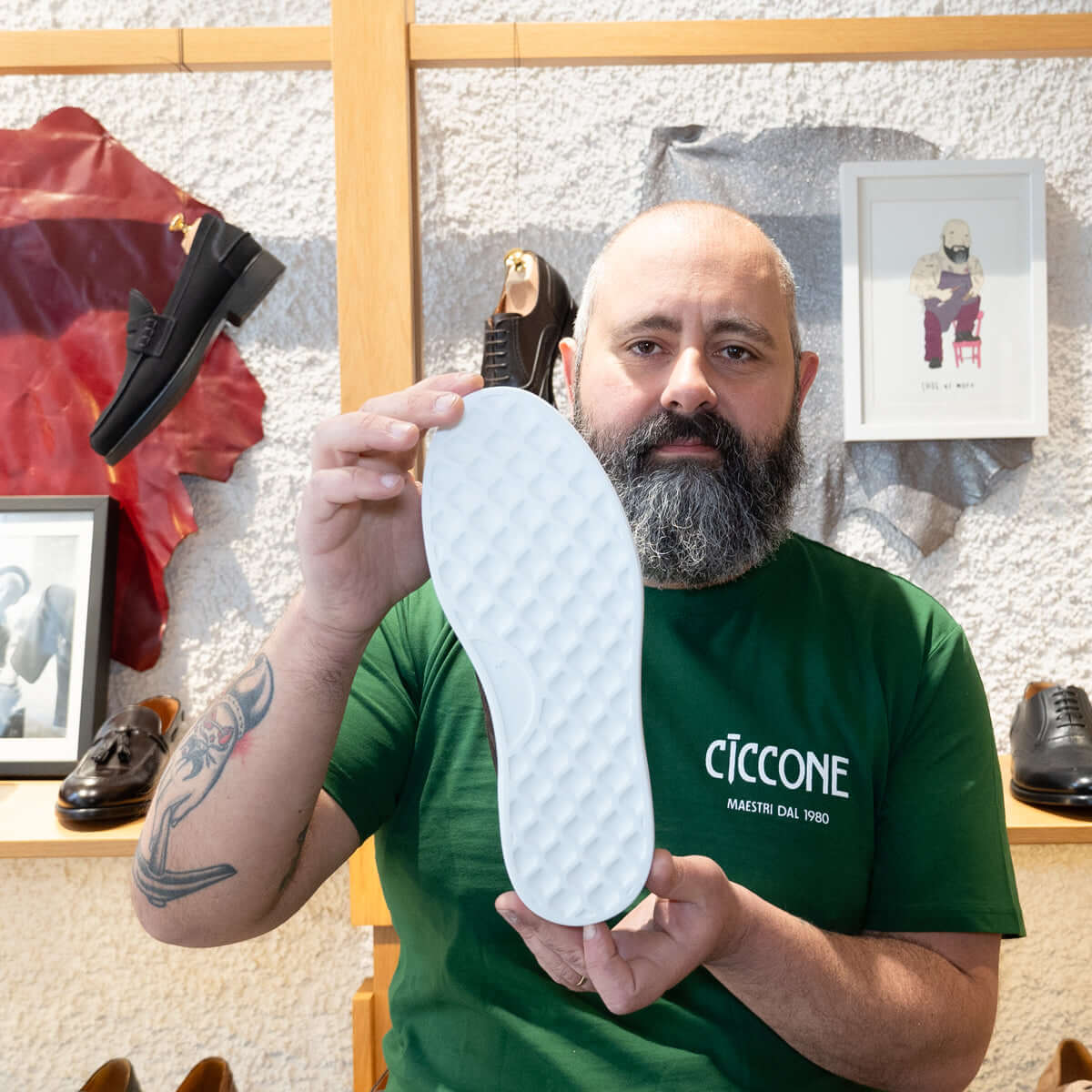 Sneakers estive in pelle - Cagliari | Maestri Ciccone