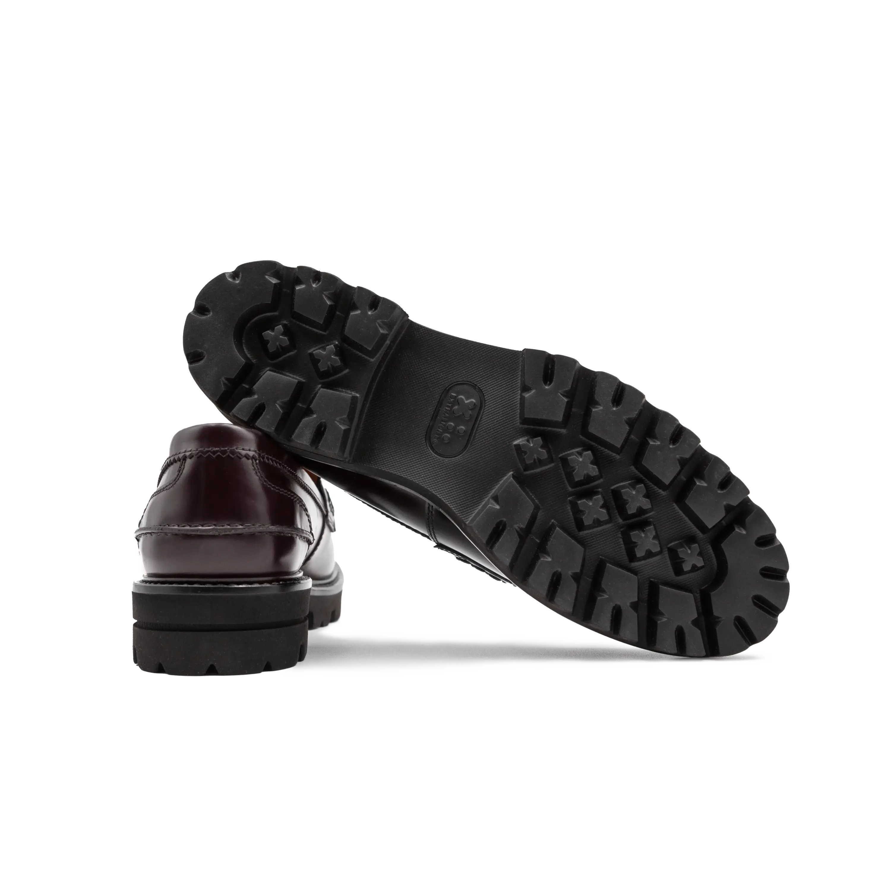 Sole of Loafer Ciccone Todi women's shoes in burgundy leather