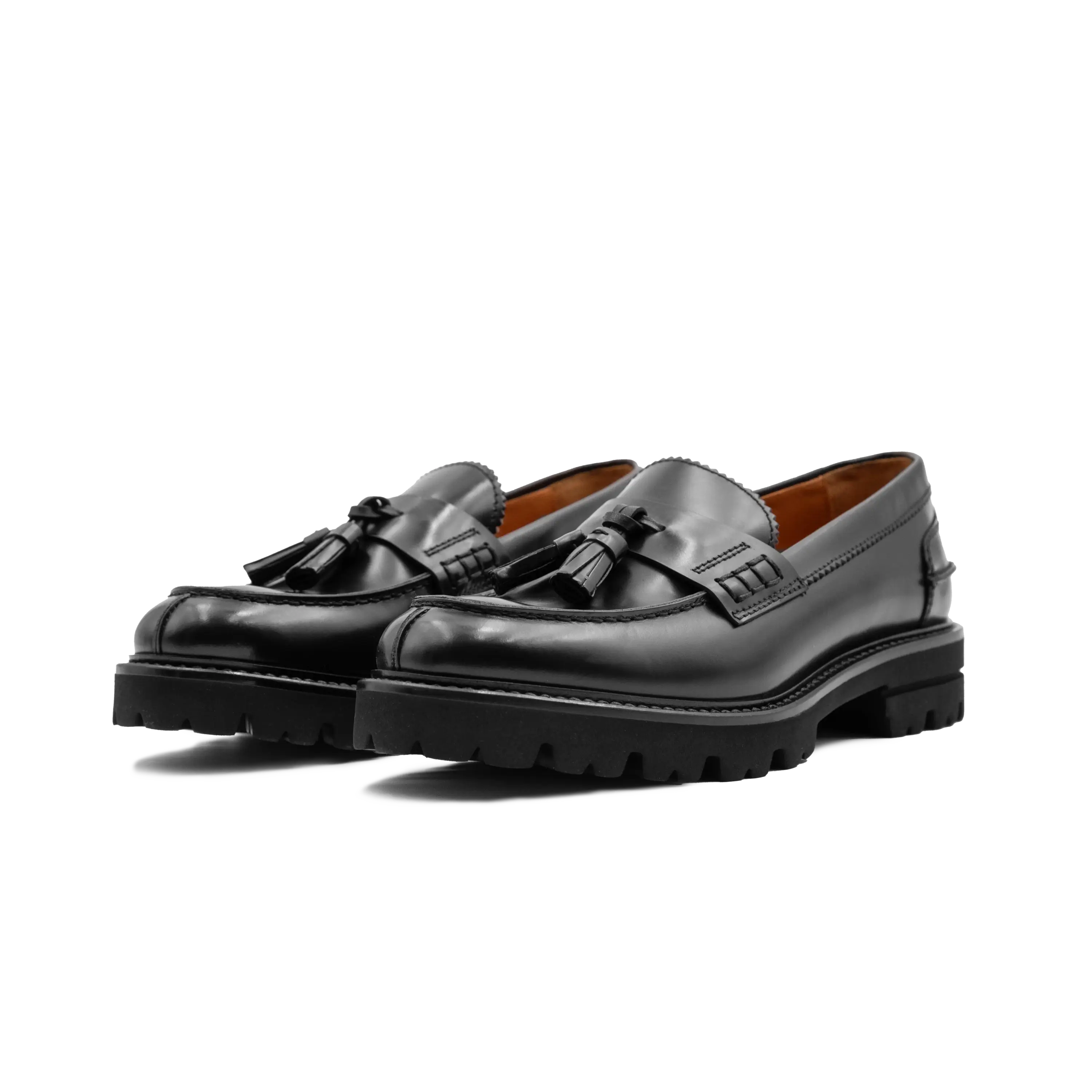 Ciccone Todi Loafer women's pair in black leather