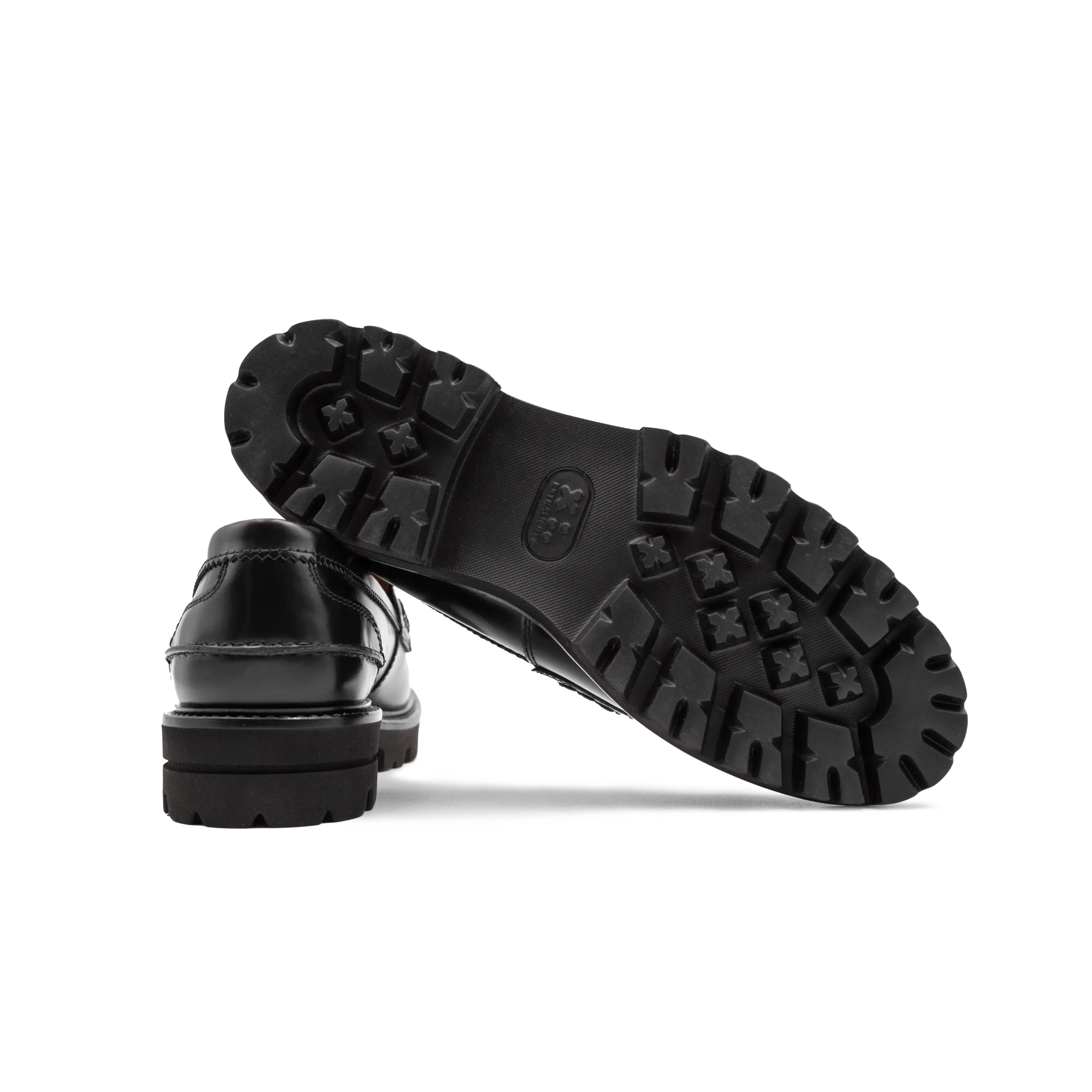 Sole of Loafer Ciccone Todi women's shoes in black leather