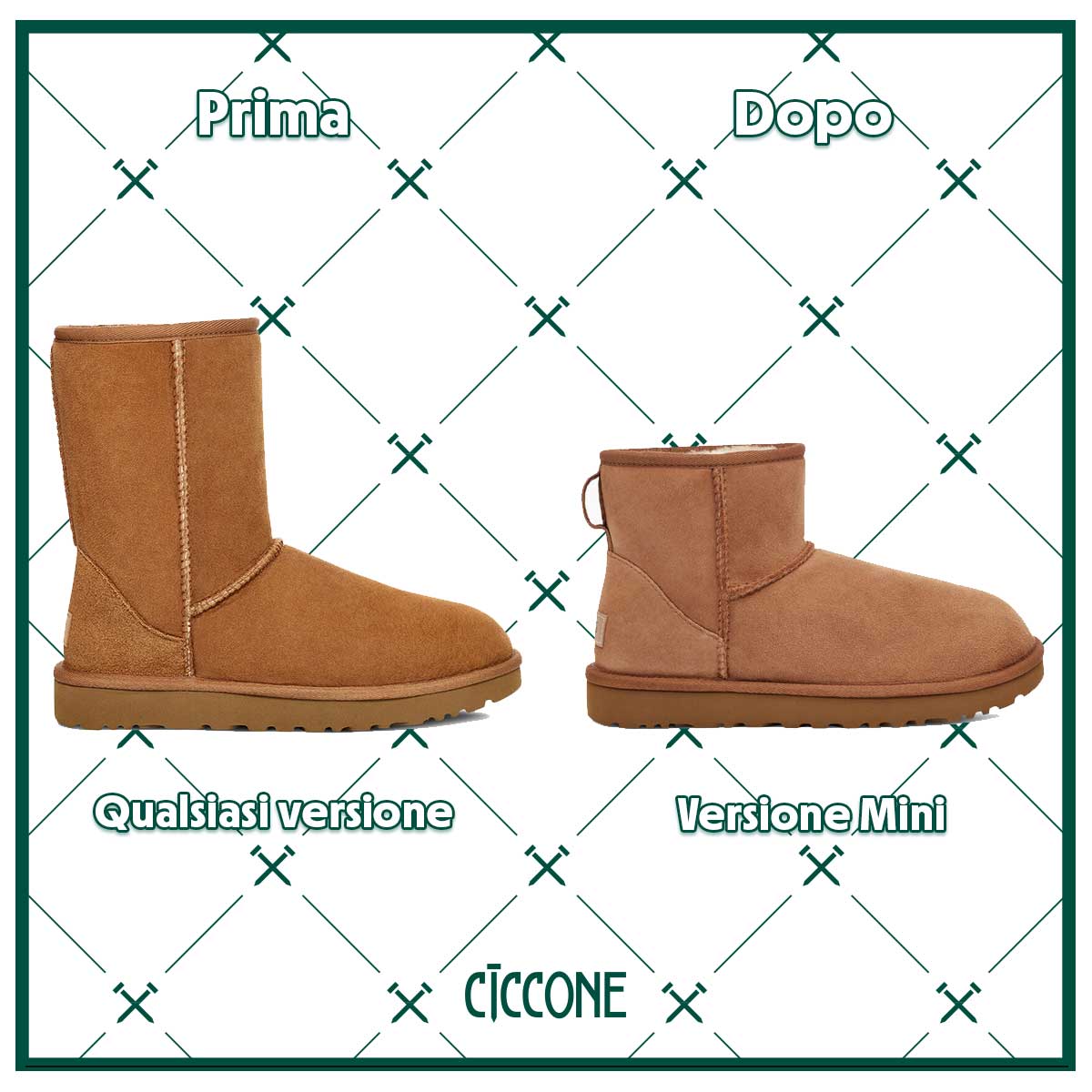 Accorciare UGG | Maestri Ciccone
