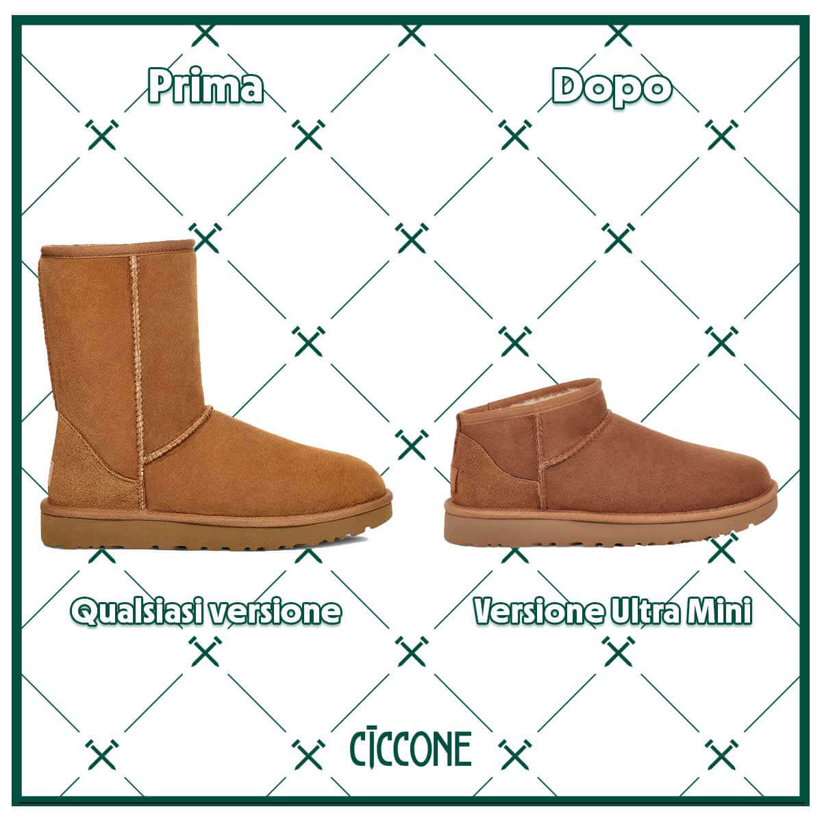 Accorciare UGG | Maestri Ciccone
