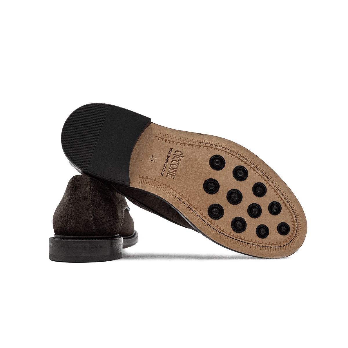 Scarpa in Pelle Scamosciata, Asciano | Maestri Ciccone