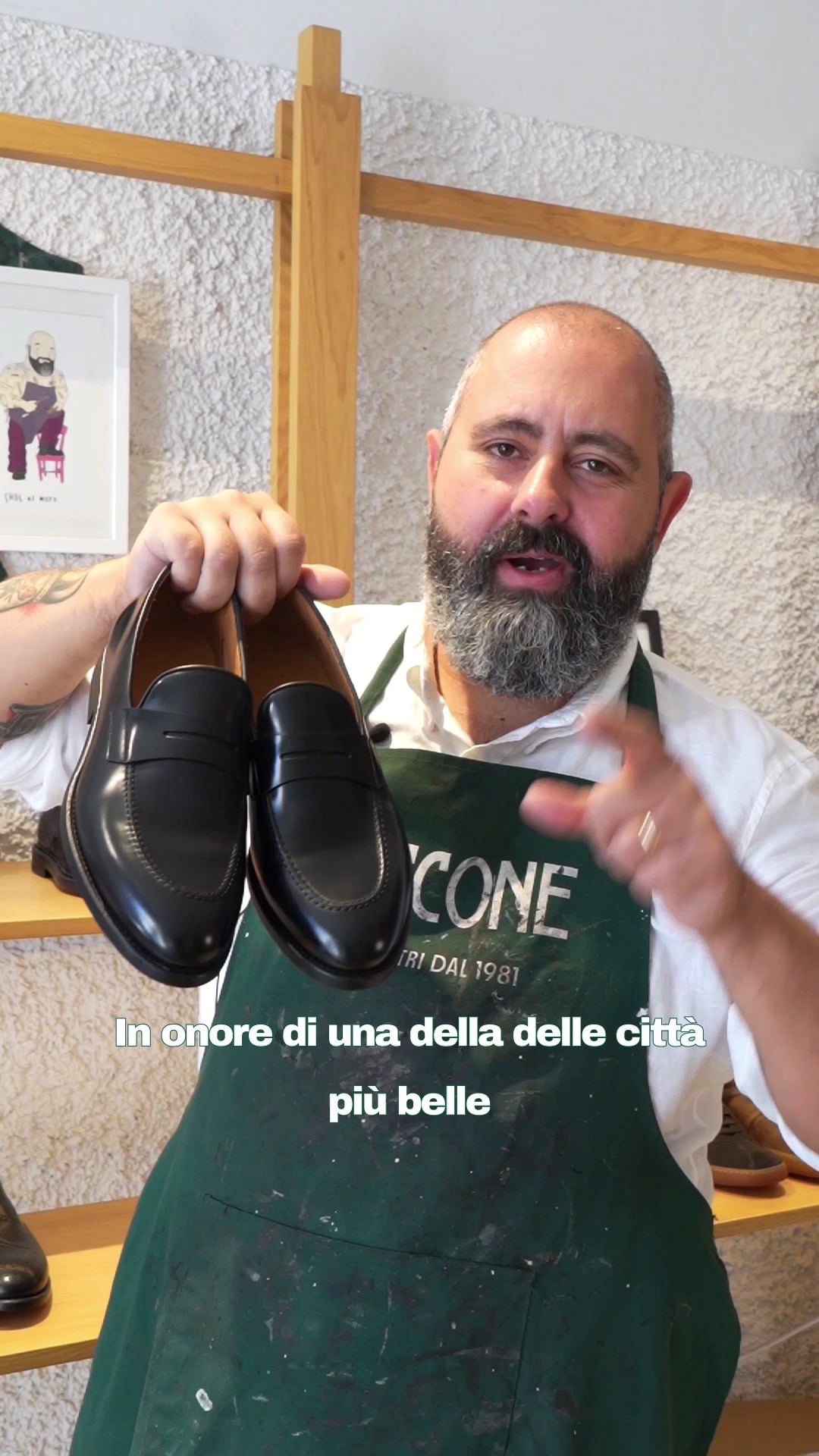 Palermo - Mocassino in pelle spazzolata | Maestri Ciccone