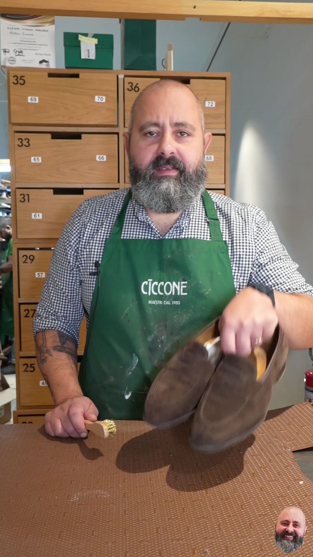 Kit cura delle scarpe scamosciate (Piccolo) | Ciccone