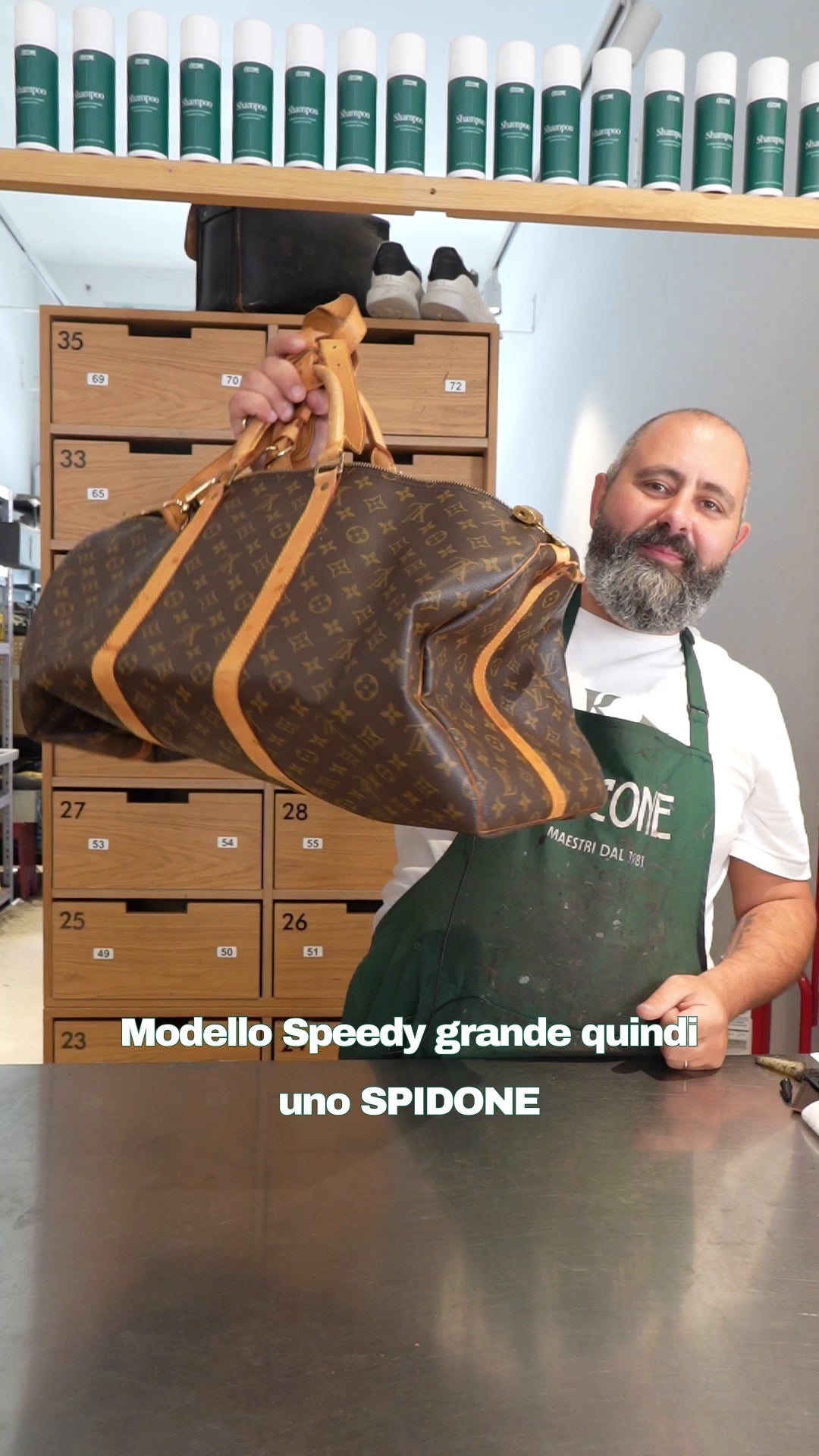 Keepall Louis Vuitton - Restauro | Maestri Ciccone