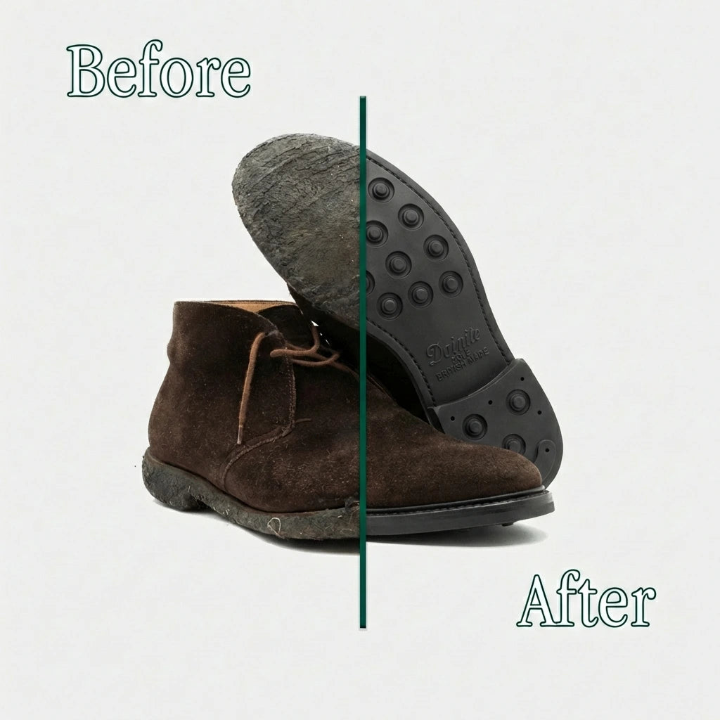 Risuolatura Church's con suola Dainite