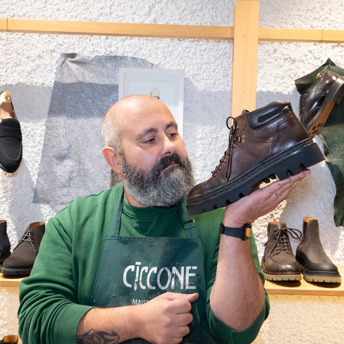 Stivaletto invernale in pelle - Courmayeur | Maestri Ciccone