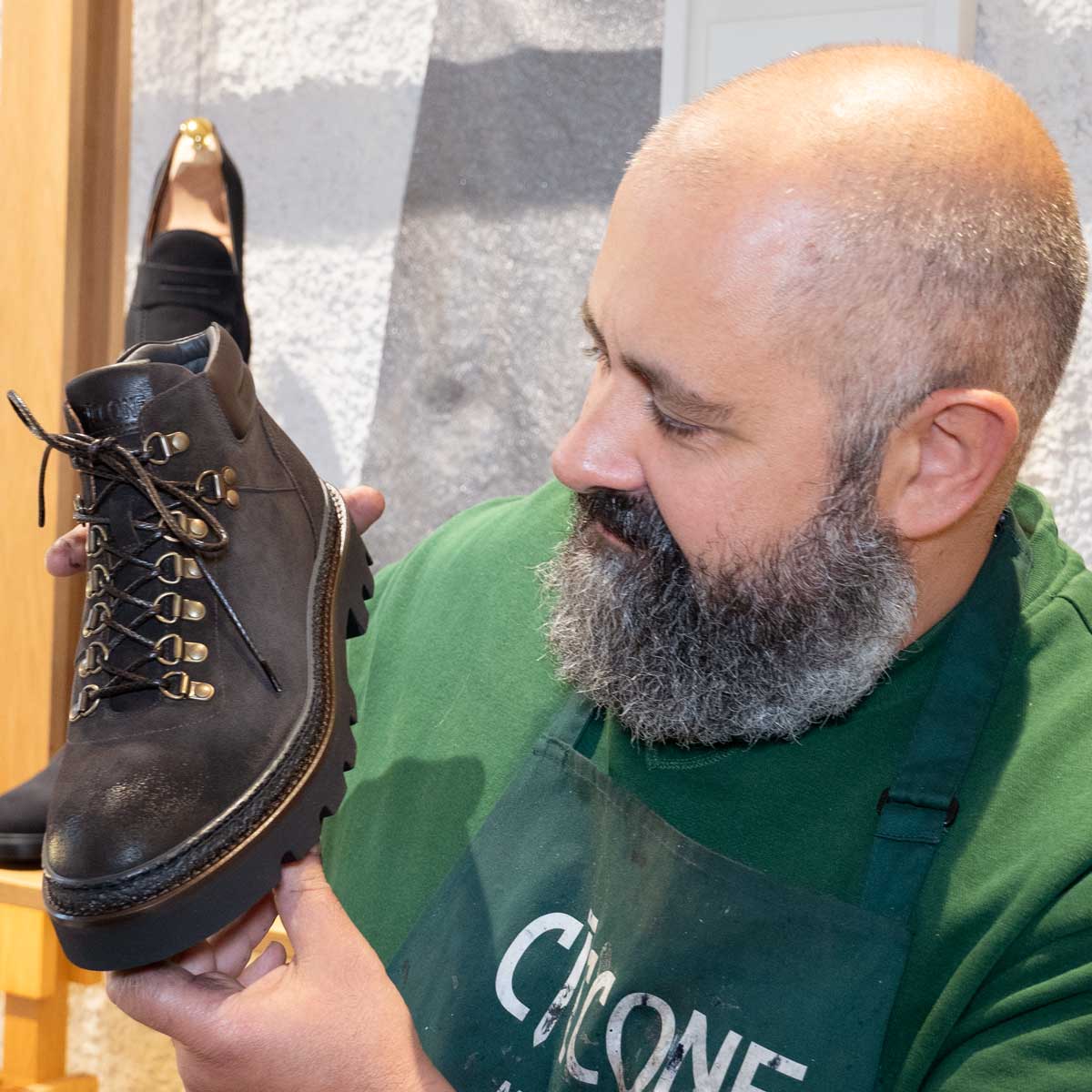 Stivaletto invernale in pelle - Sestriere | Maestri Ciccone