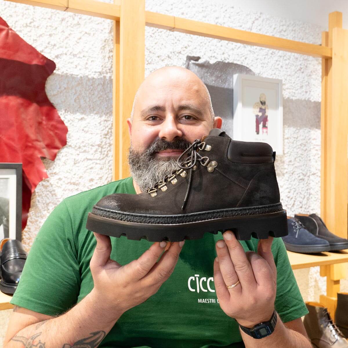 Stivaletto invernale in pelle - Sestriere | Maestri Ciccone