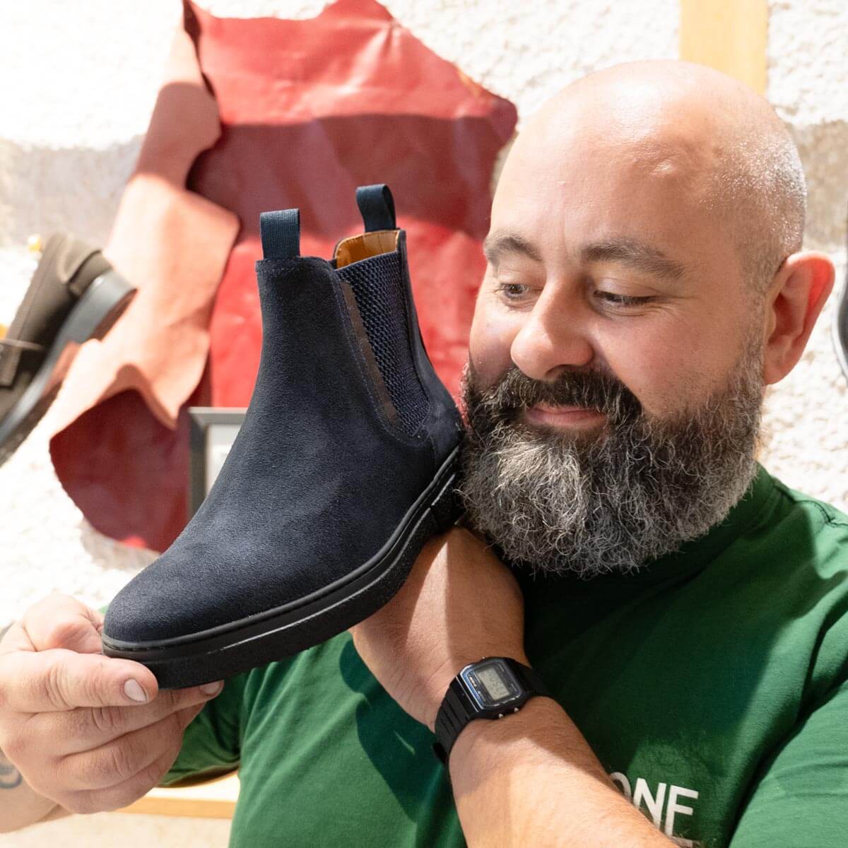 Stivaletto Chelsea in pelle - Asti | Maestri Ciccone