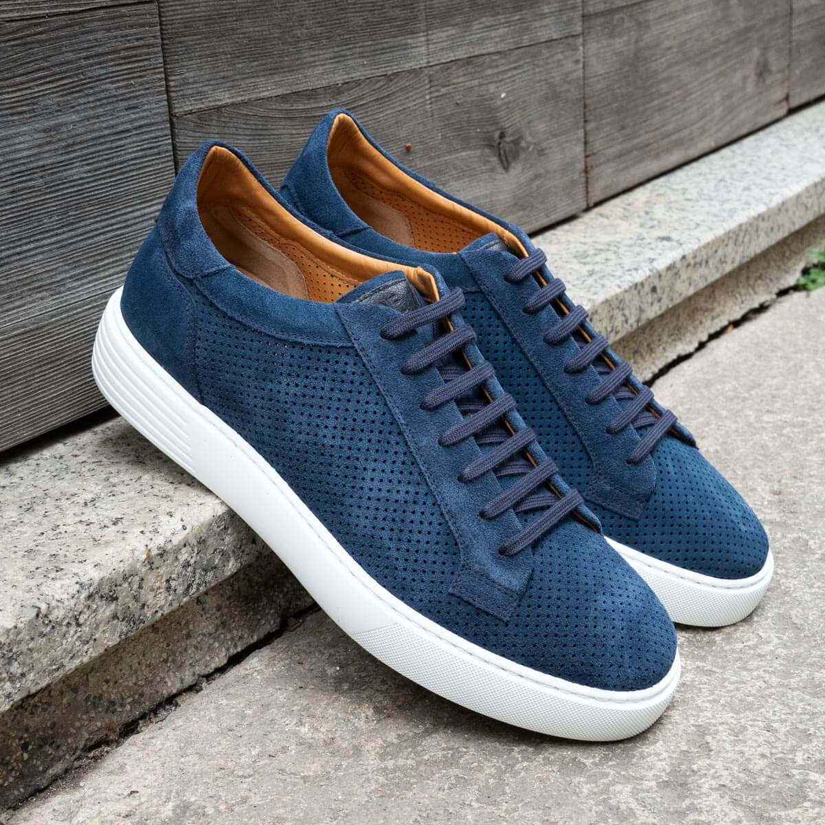 Sneakers estive in pelle - Cagliari | Maestri Ciccone