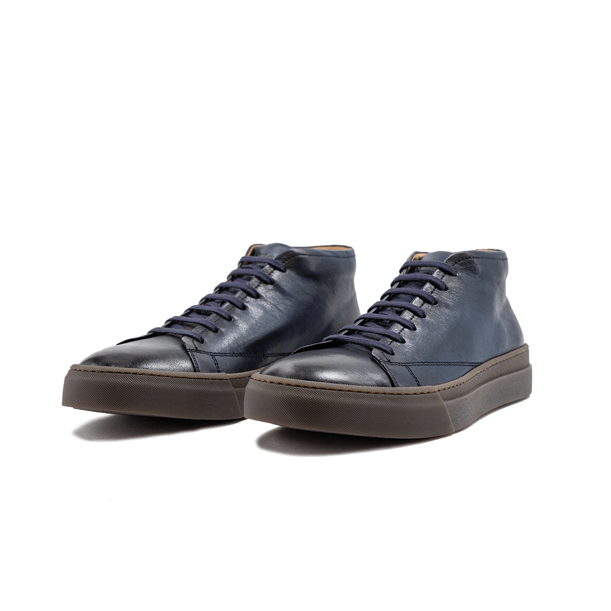 Sneakers alta in pelle - Trieste | Maestri Ciccone