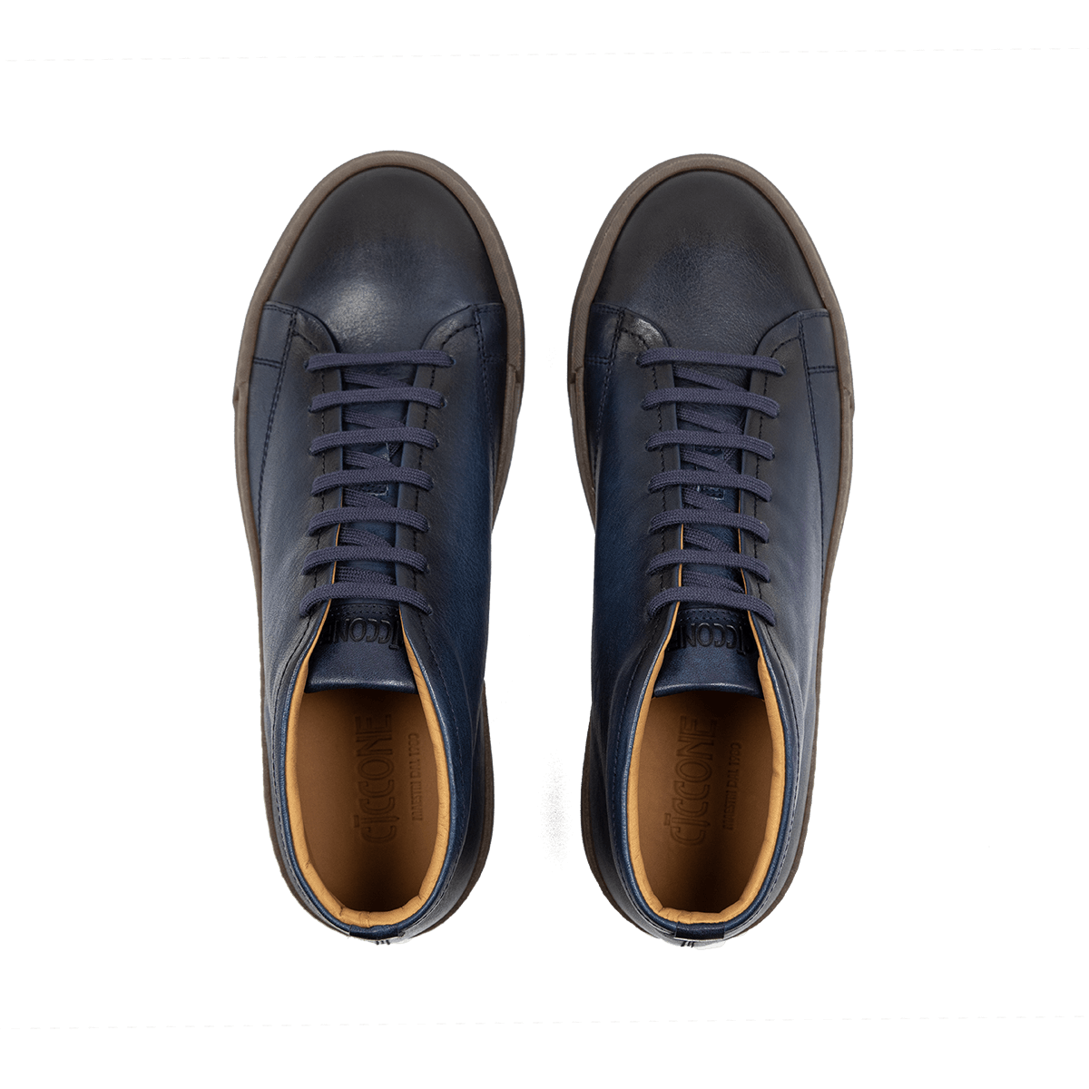 Sneakers alta in pelle - Trieste | Maestri Ciccone