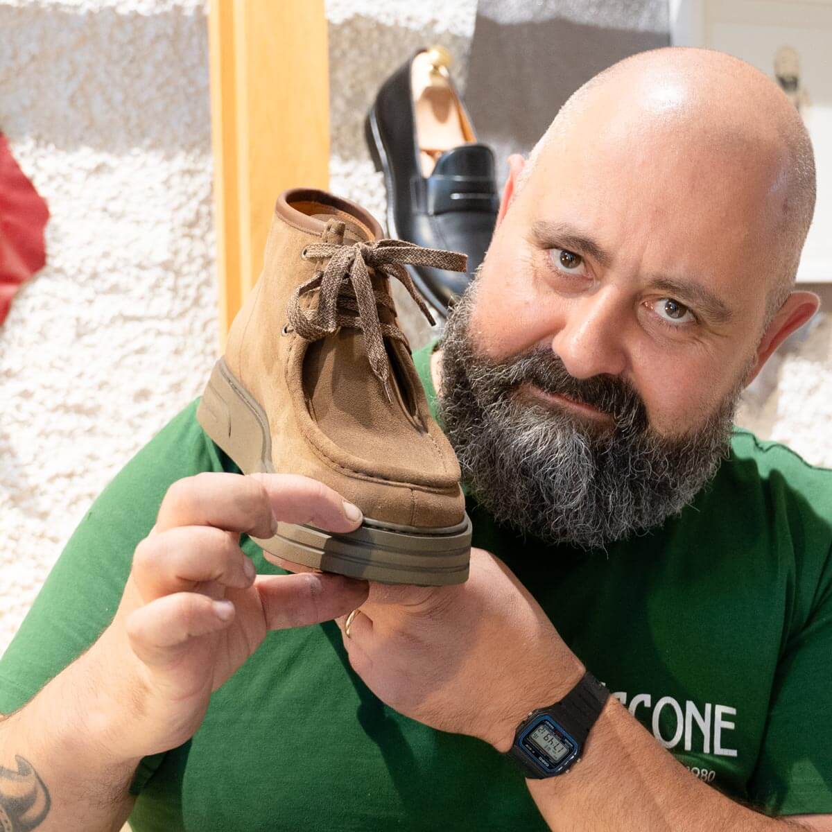 Sneakers da uomo in pelle Latina | Maestri Ciccone