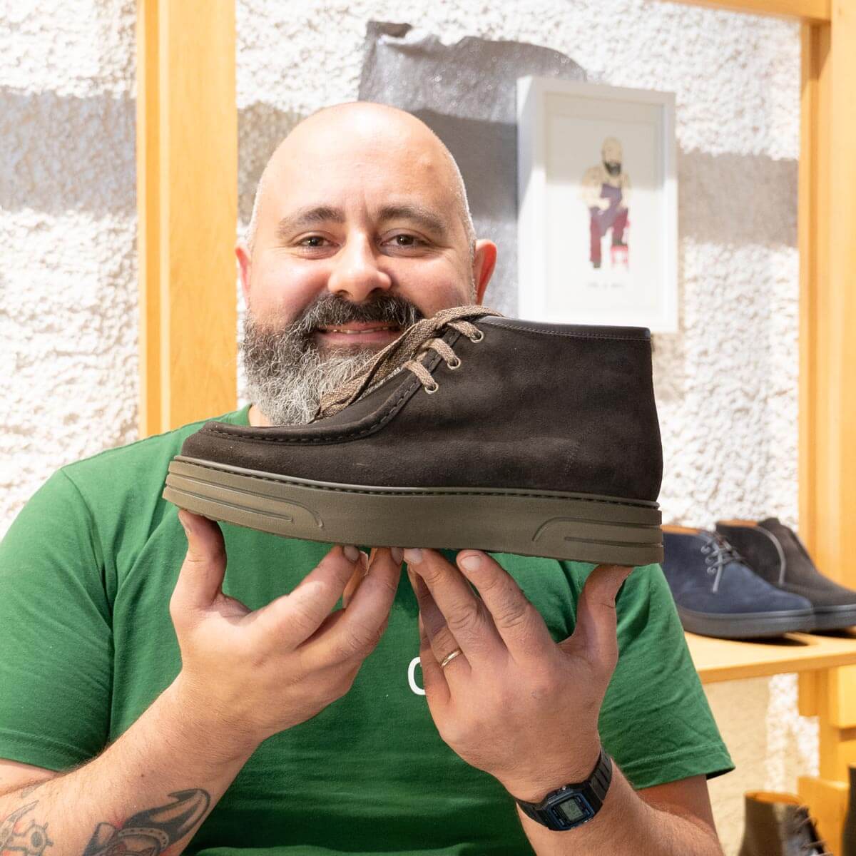 Sneakers da uomo in pelle Latina | Maestri Ciccone