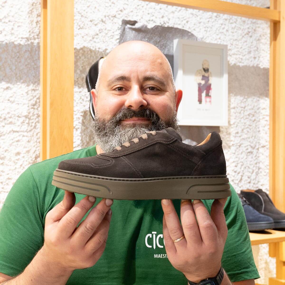 Sneakers Brindisi con suola alta | Maestri Ciccone