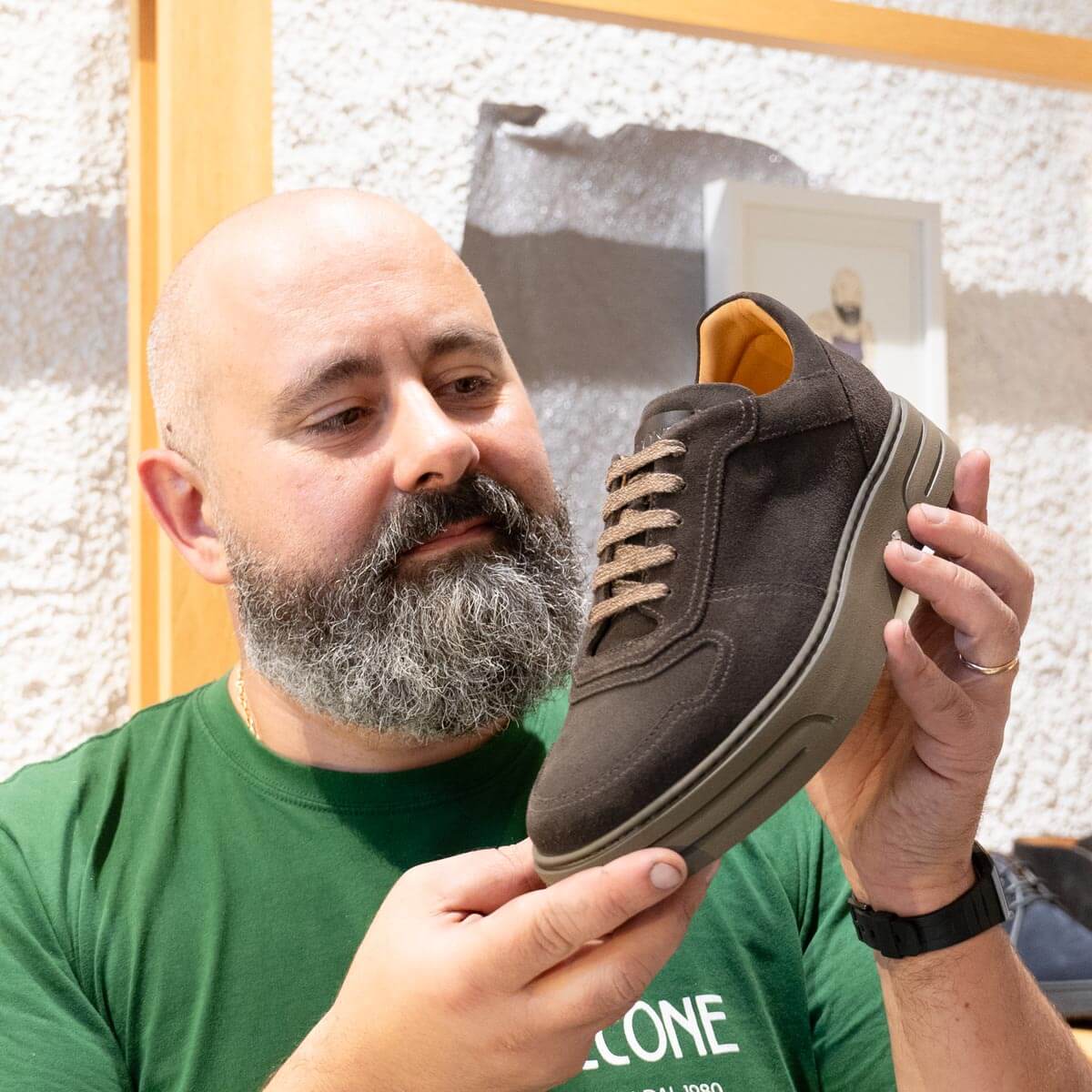Sneakers Brindisi con suola alta | Maestri Ciccone
