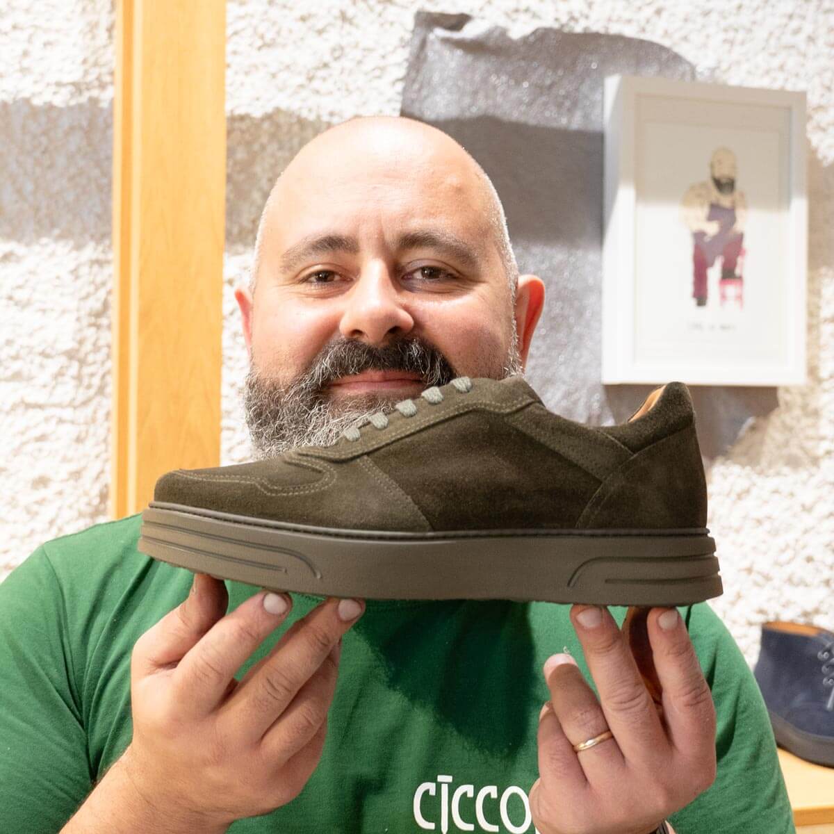Sneakers Brindisi con suola alta | Maestri Ciccone