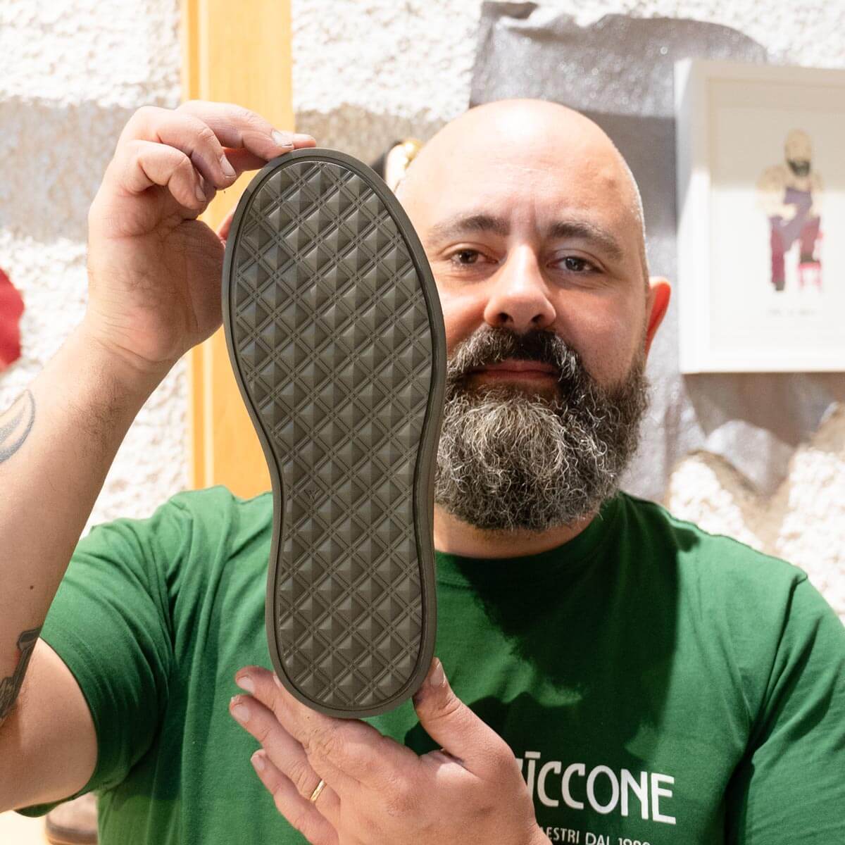 Sneakers Brindisi con suola alta | Maestri Ciccone