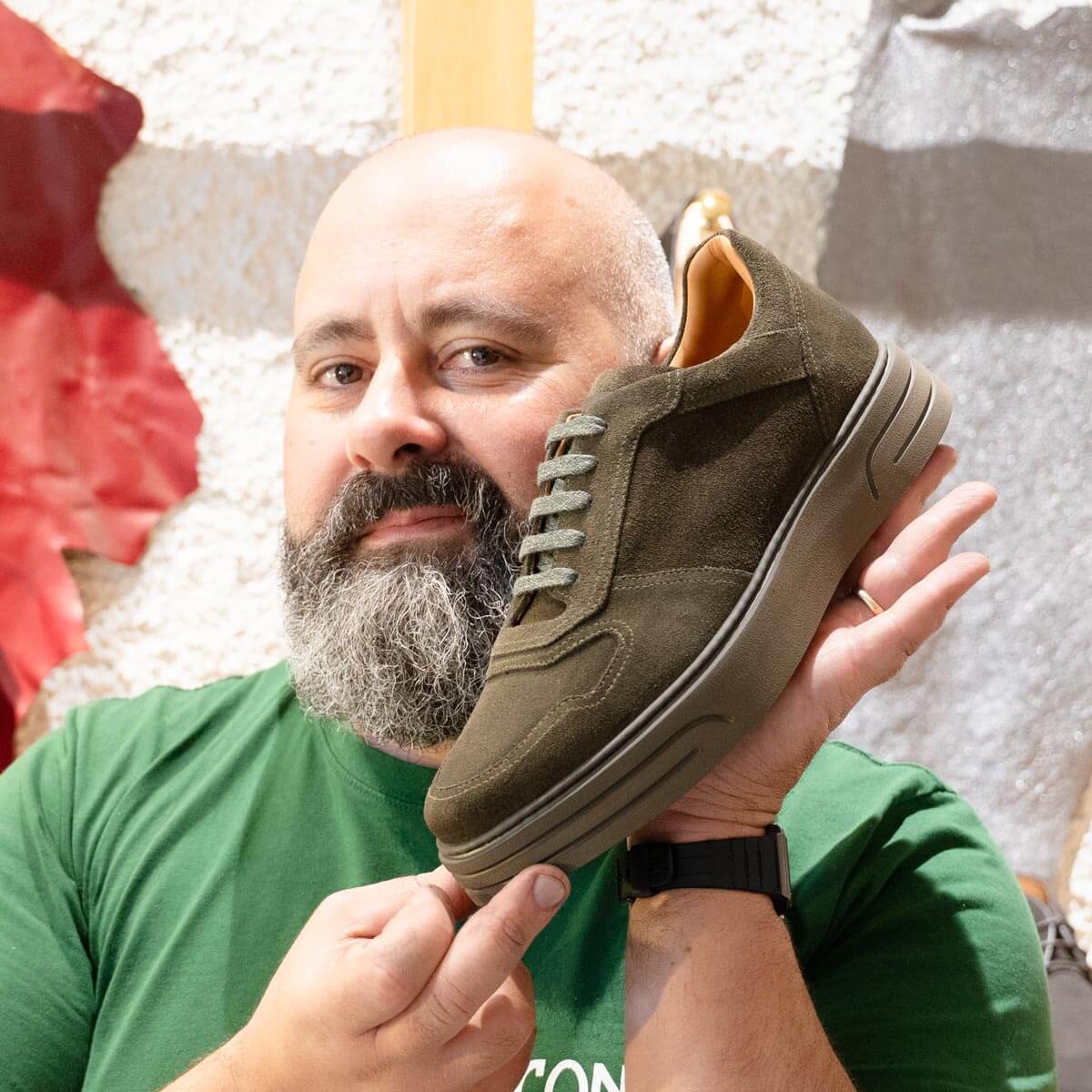 Sneakers Brindisi con suola alta | Maestri Ciccone