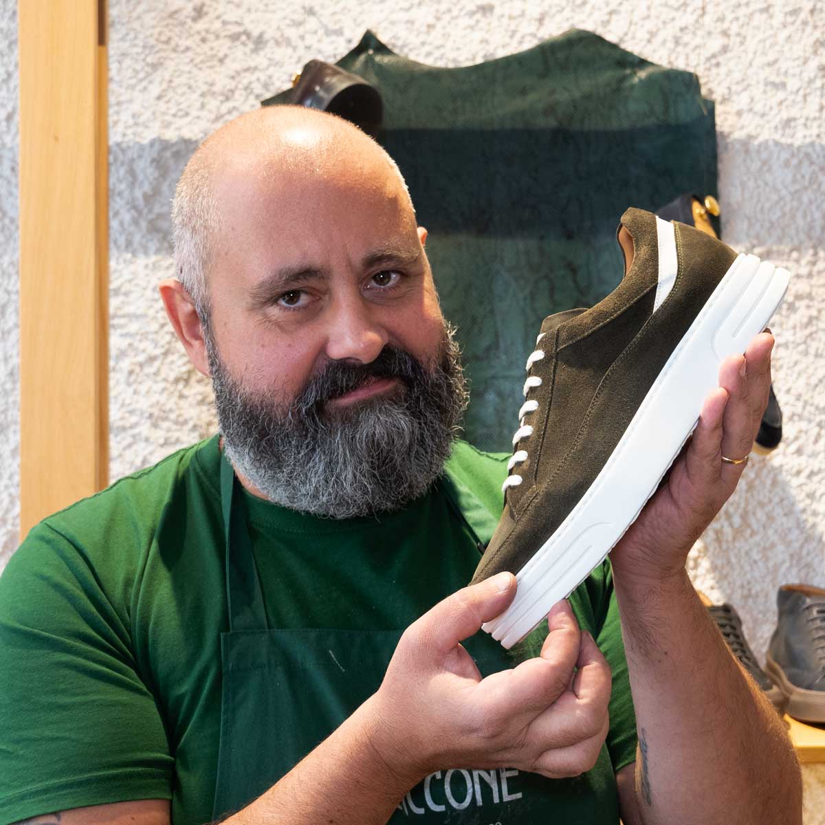 Sneakers da uomo in pelle Vercelli | Maestri Ciccone