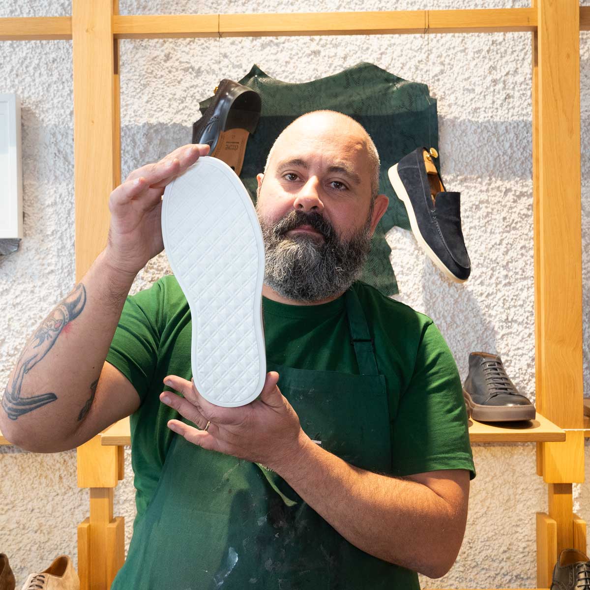 Sneakers da uomo in pelle Vercelli | Maestri Ciccone