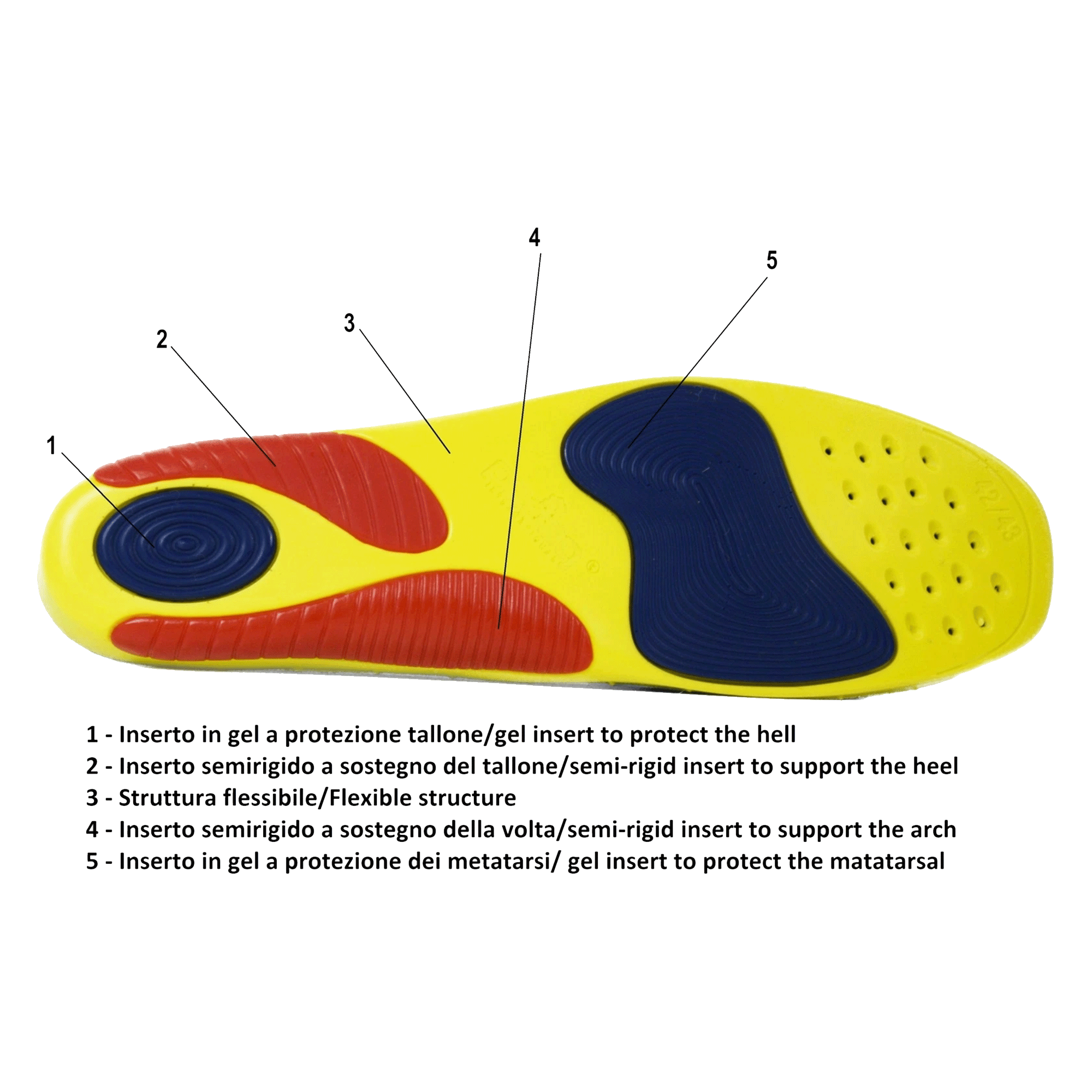 Pedag PERFORMANCE Athletic Insole