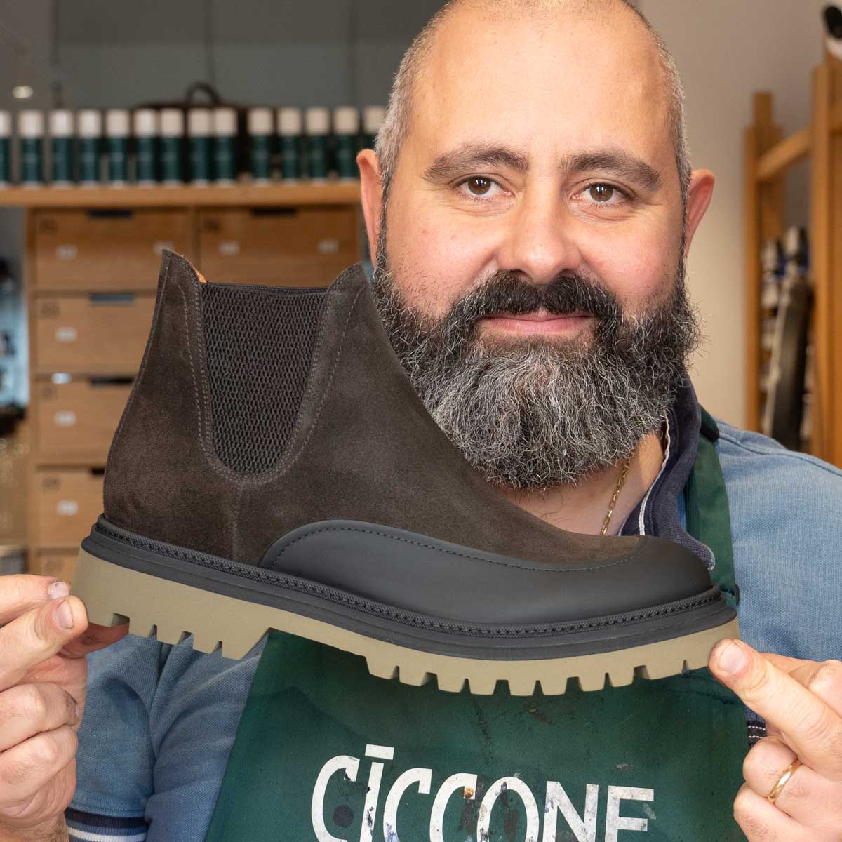 Stivaletto Chelsea in pelle - Livigno | Maestri Ciccone