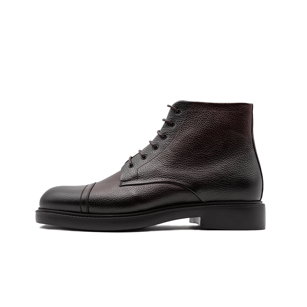 Stivaletto stringato in pelle - Matera | Maestri Ciccone