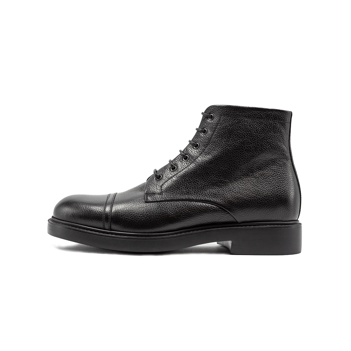 Stivaletto stringato in pelle - Matera | Maestri Ciccone