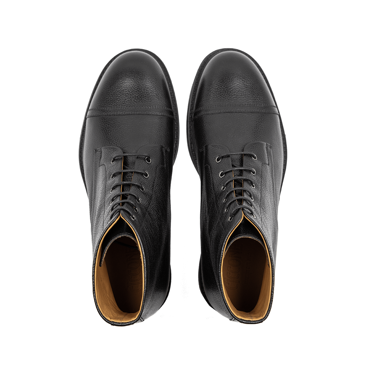 Stivaletto stringato in pelle - Matera | Maestri Ciccone