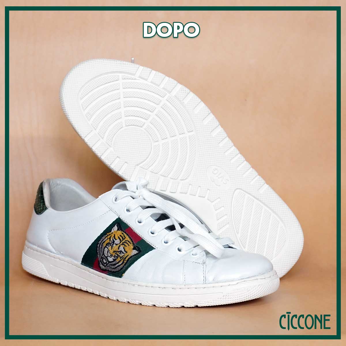 Sneakers Gucci - Restauro | Maestri Ciccone