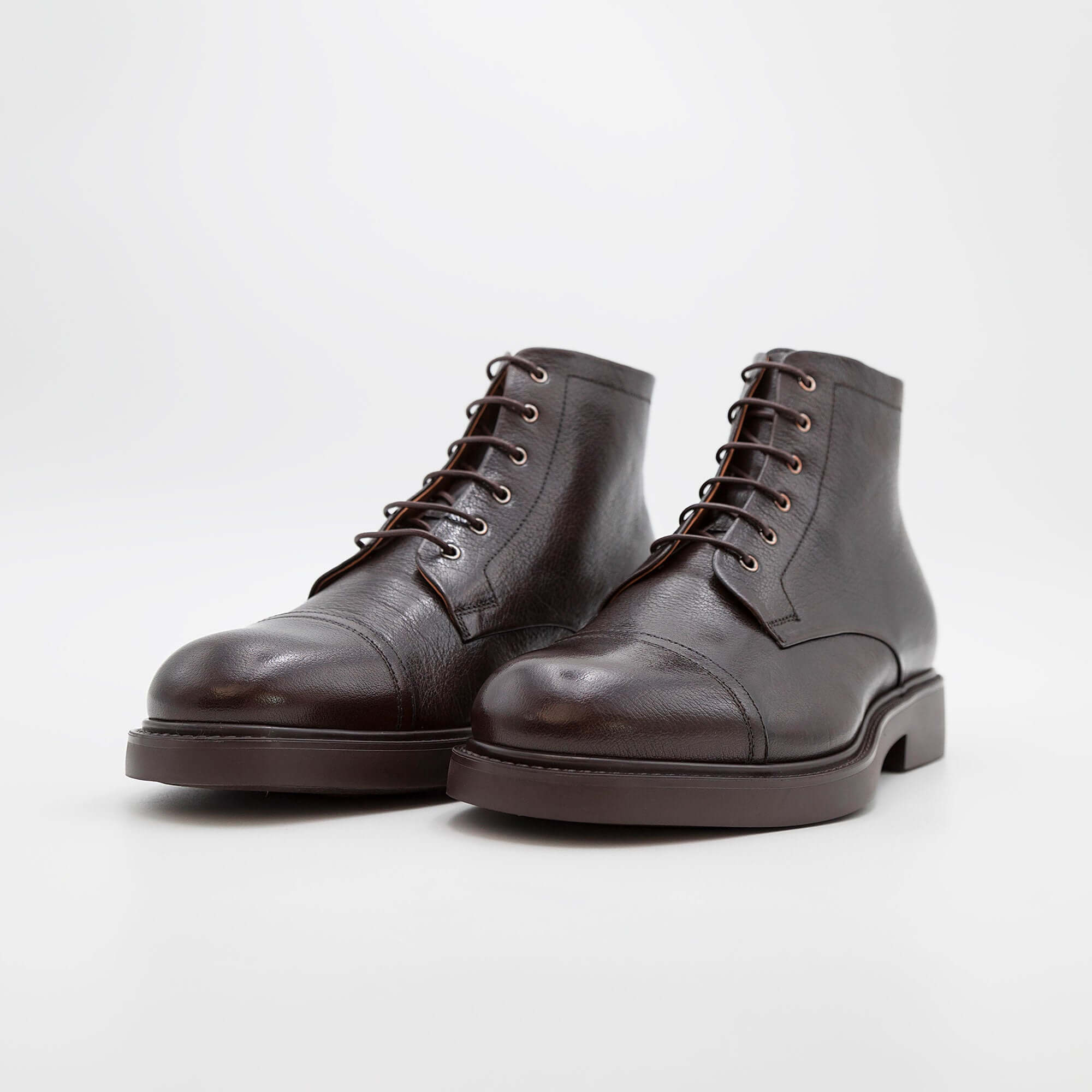 Stivaletto stringato in pelle - Bergamo | Maestri Ciccone