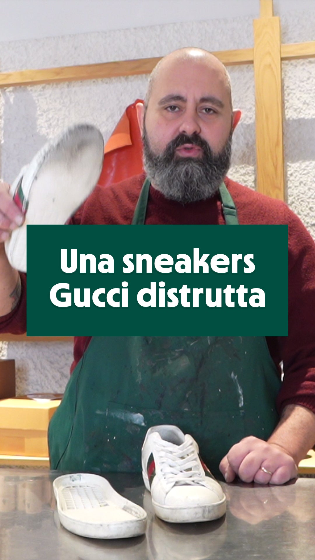 Sneakers Gucci - Restauro | Maestri Ciccone