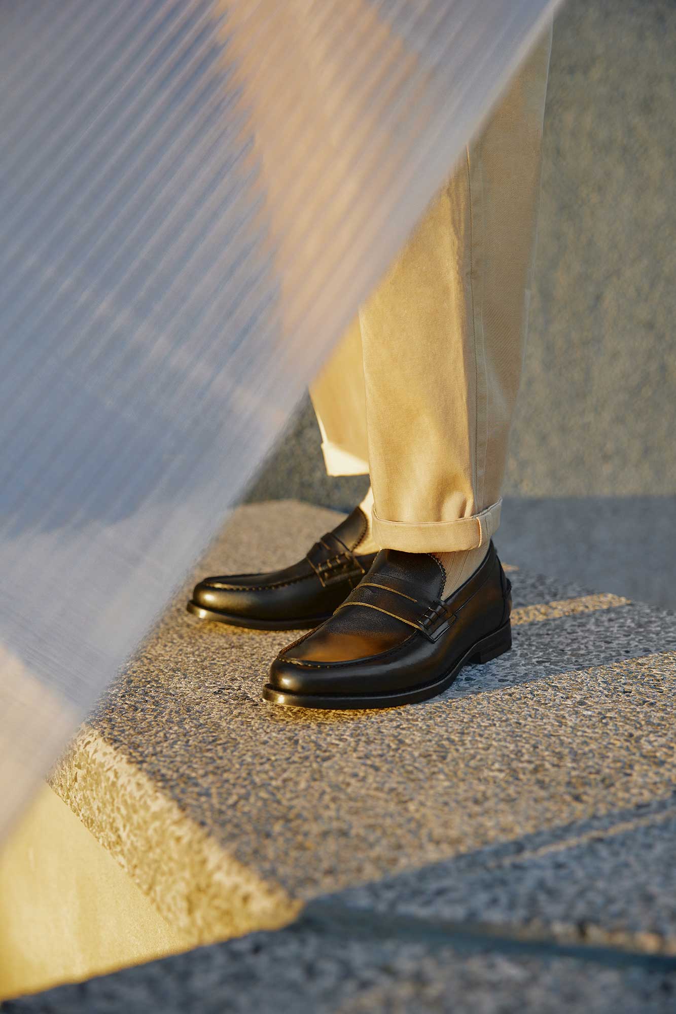 Mocassino in pelle da uomo - Firenze | Maestri Ciccone