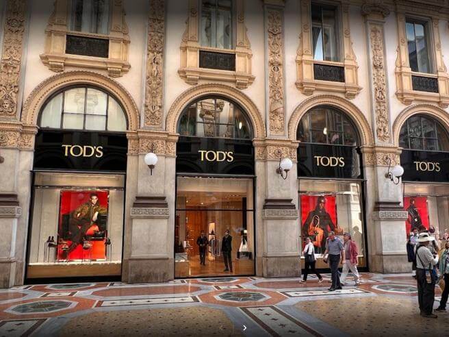 esterni boutique Tod's