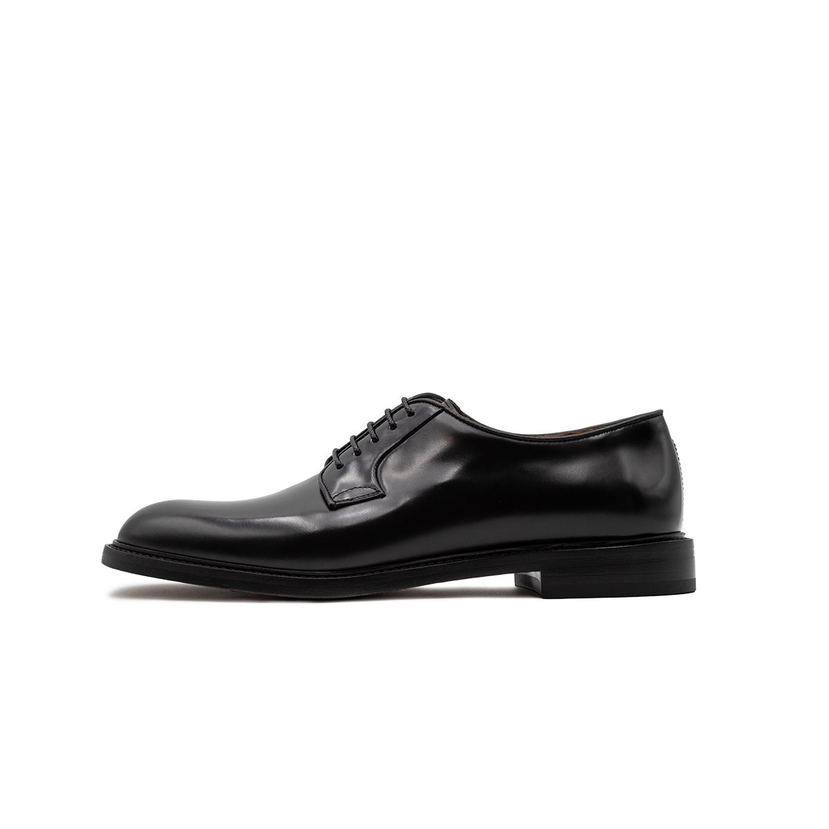 Derby donna Ciccone artigianali Made in Italy in pelle spazzolata e scamosciata