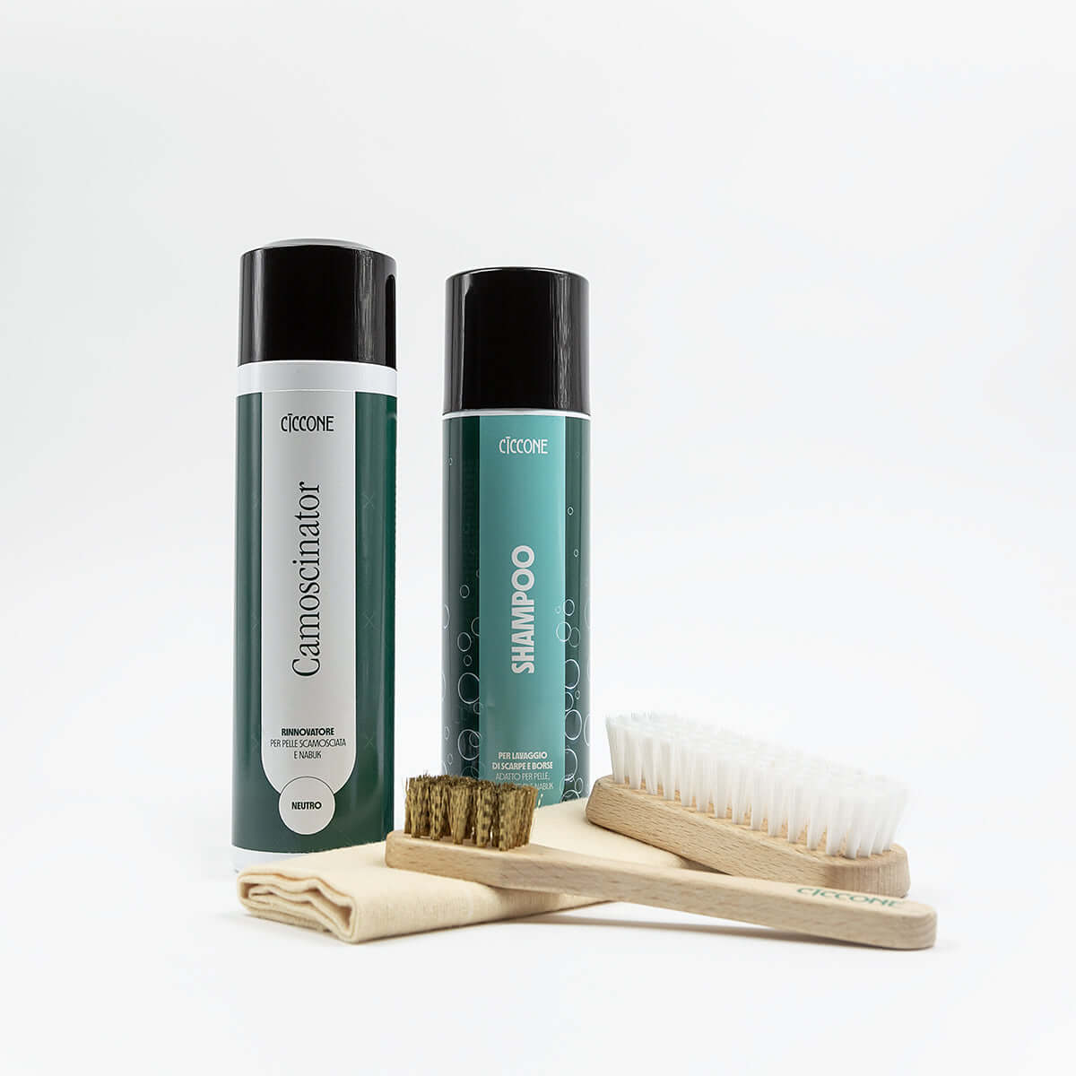 Kit cura delle scarpe scamosciate (Grande) | Ciccone