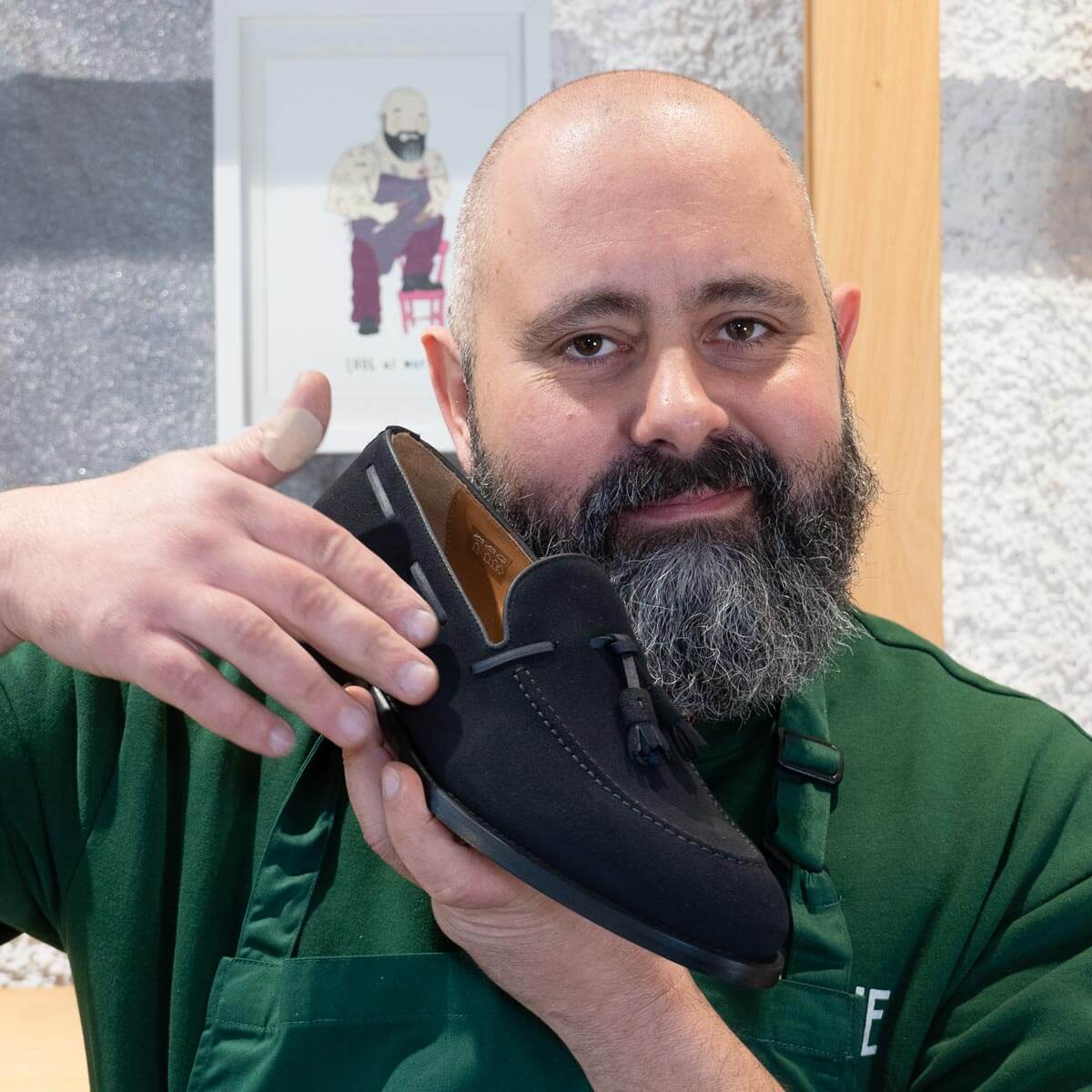 Pelle Scamosciata Mocassini Rigidi Uomo Mocassini In Pelle