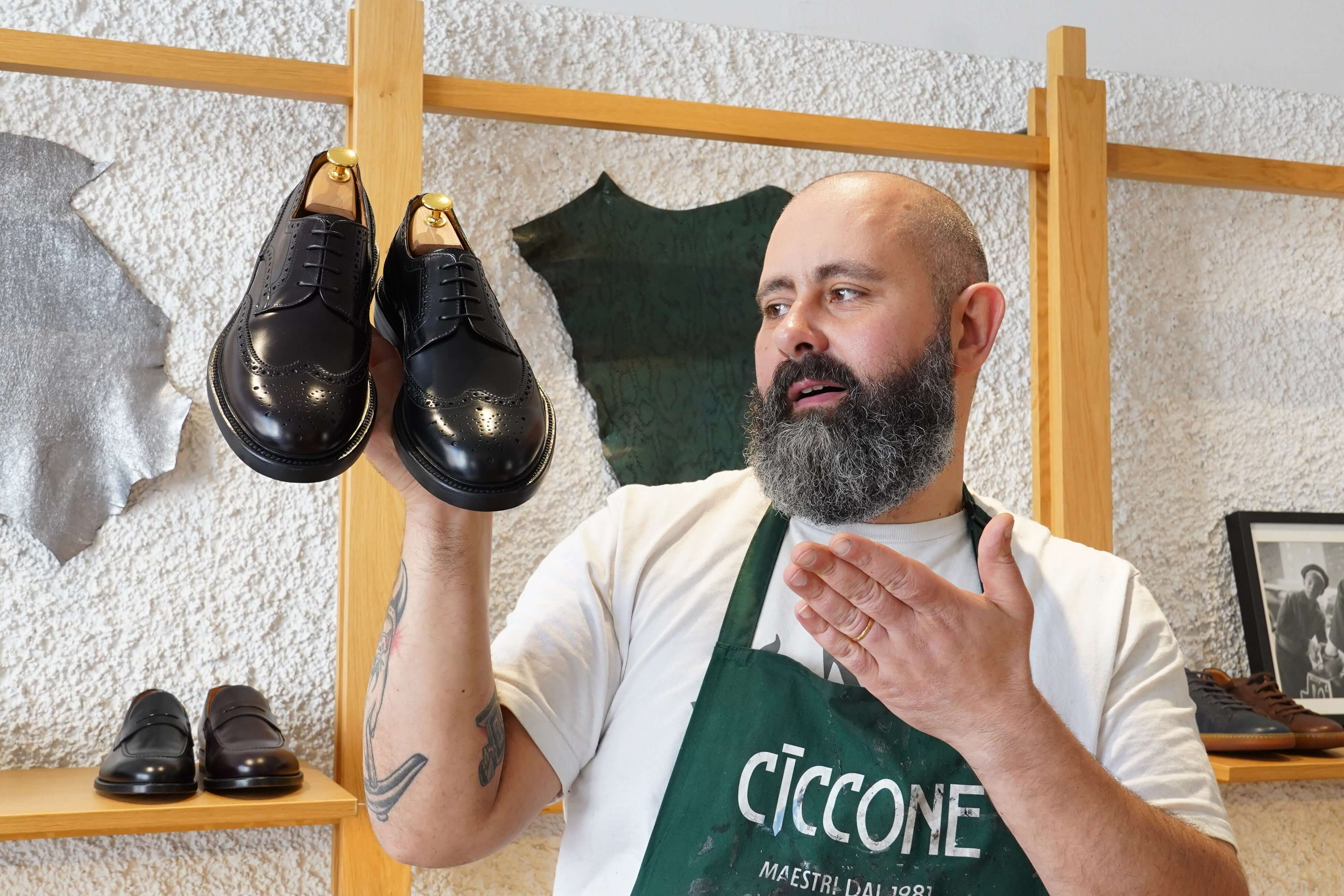 Scarpa Derby Bellaggio | Maestri Ciccone